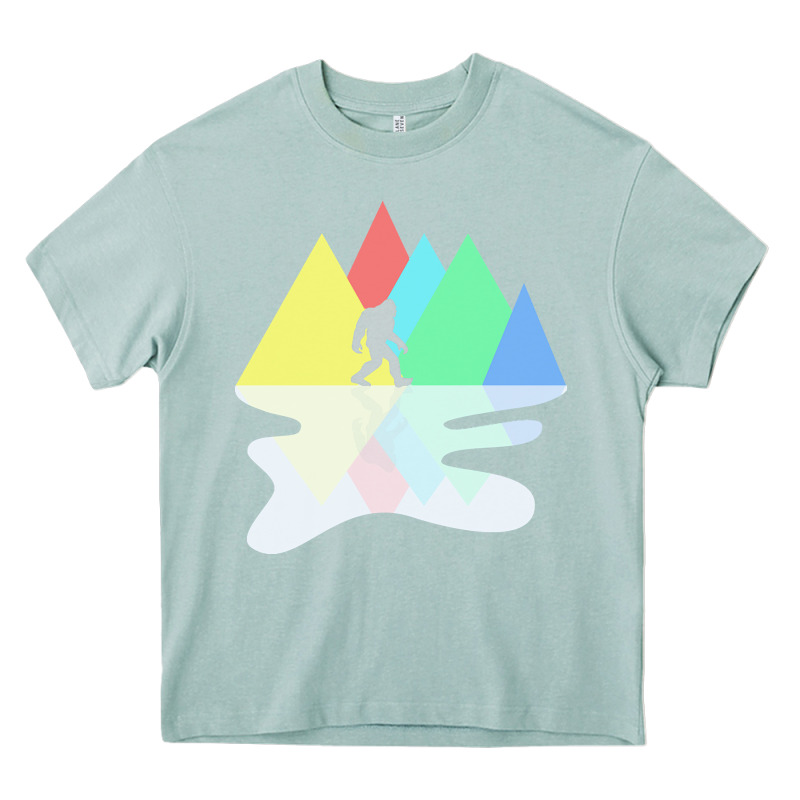 Bigfoot T  Shirt Bigfoot   Bigfoot 8 Heavy Core Tee by linhVisuals | Teevron