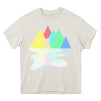 Cream bigfoot t  shirt bigfoot   bigfoot 8 Heavy Core Tee - linhVisuals