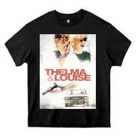 Black Thelma & Louise - CAR Heavy Core Tee - linhVisuals