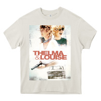 Cream Thelma & Louise - CAR Heavy Core Tee - linhVisuals