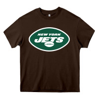 Chocolate Brown suitable-new-york-jets-worn Heavy Core Tee - linhVisuals