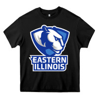 Black eastern illinois panthers Heavy Core Tee - linhVisuals
