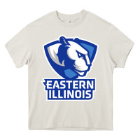 Cream eastern illinois panthers Heavy Core Tee - linhVisuals