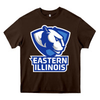 Chocolate Brown eastern illinois panthers Heavy Core Tee - linhVisuals