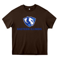 Chocolate Brown eastern illinois panthers Heavy Core Tee - linhVisuals