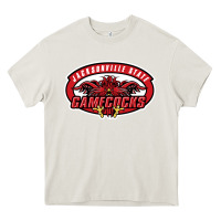 Cream jacksonville state gamecocks Heavy Core Tee - linhVisuals