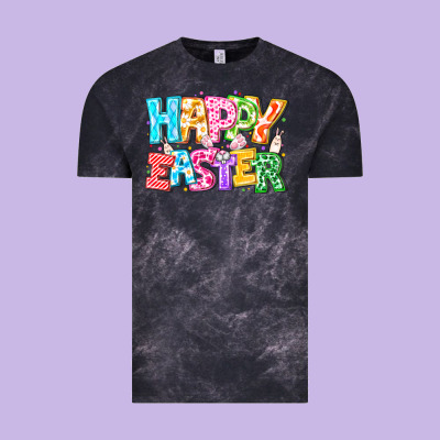 Happy Easter Vintage Tee Designed By Cowhidedigitalart