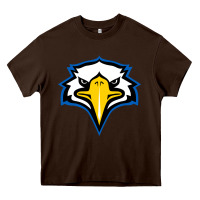 Chocolate Brown morehead state eagles Heavy Core Tee - linhVisuals
