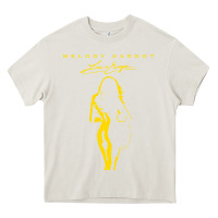 Cream melody gardot clässic Heavy Core Tee - linhVisuals