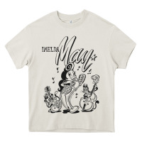 Cream imelda may müsic Heavy Core Tee - linhVisuals