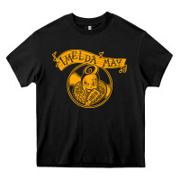 Black imelda may müsic Heavy Core Tee - linhVisuals