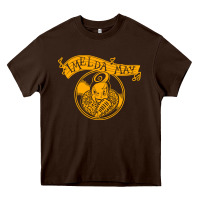 Chocolate Brown imelda may müsic Heavy Core Tee - linhVisuals