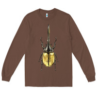 Chestnut hercules beetle Long Sleeve Tee - LillyAllenDesigns