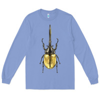 Colony Blue hercules beetle Long Sleeve Tee - LillyAllenDesigns