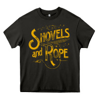 Asphalt shovels & rope müsic Heavy Core Tee - linhVisuals