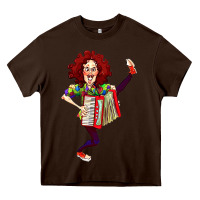 Chocolate Brown weird al yankovic stand up comedy Heavy Core Tee - linhVisuals
