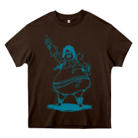 Chocolate Brown weird al yankovic stand up comedy Heavy Core Tee - linhVisuals