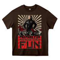 Chocolate Brown weird al yankovic stand up comedy Heavy Core Tee - linhVisuals