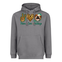 Storm Peace Love Bulldog Heavyweight Hoodie - Jasminsmagicworld