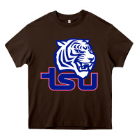 Chocolate Brown tennessee state tigers Heavy Core Tee - linhVisuals