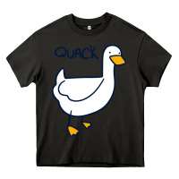 Asphalt quack duck Heavy Core Tee - linhVisuals