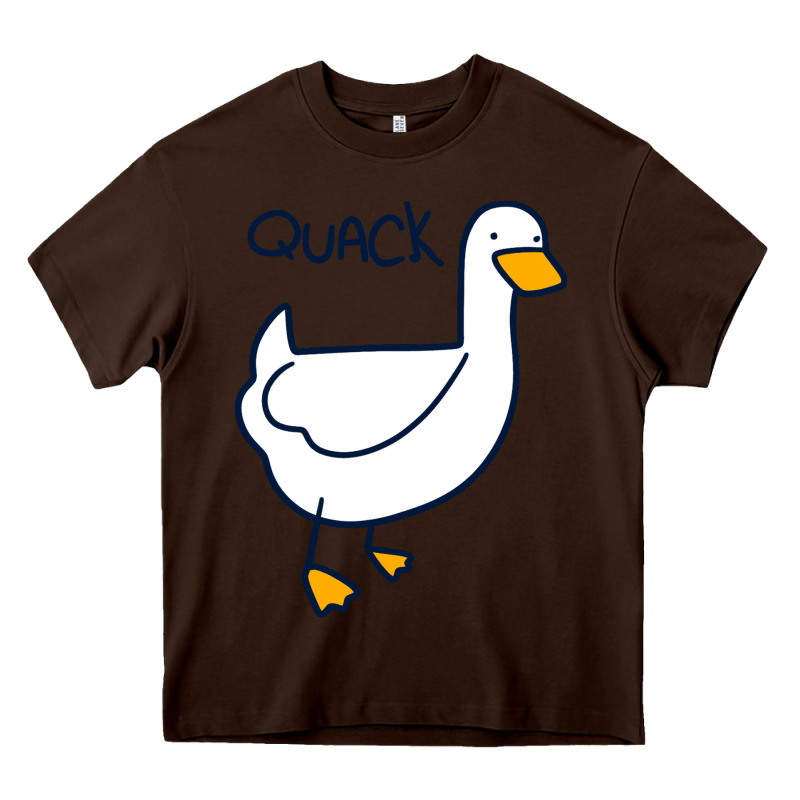 Quack Duck Heavy Core Tee by linhVisuals | Teevron