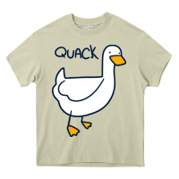 Mossy quack duck Heavy Core Tee - linhVisuals