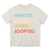 Cream adoption day announcement   wanted chosen loved adopted premium t shir Heavy Core Tee - linhVisuals