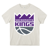 Cream sacramento Heavy Core Tee - linhVisuals