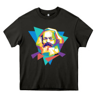 Asphalt karl marx get vintage Heavy Core Tee - linhVisuals