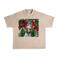 French Oak Chicken Urban Heavy Tee - CowhideDigitalArt