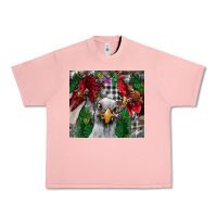 Salmon Chicken Urban Heavy Tee - CowhideDigitalArt