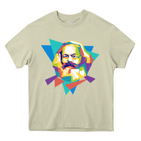 Mossy karl marx get vintage Heavy Core Tee - linhVisuals