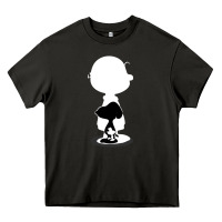 Asphalt peanuts shadow silhouette Heavy Core Tee - linhVisuals