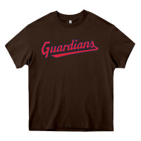 Chocolate Brown GUARDIANS Heavy Core Tee - linhVisuals