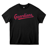 Black GUARDIANS Heavy Core Tee - linhVisuals