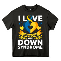 Down Syndrome Awareness Month Special Needs Love Heavy Core Tee | Teevron
