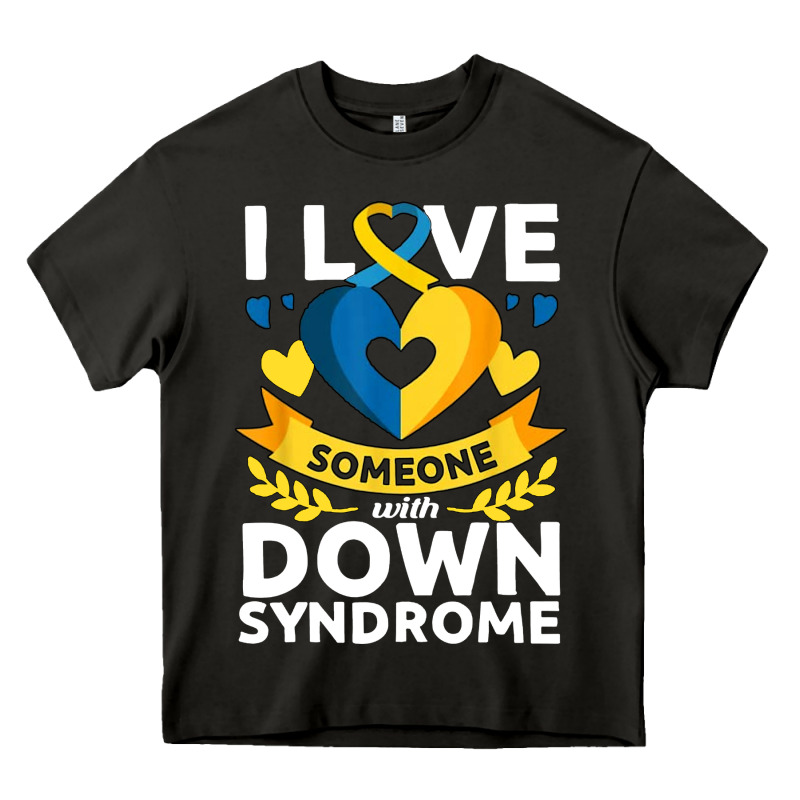 Down Syndrome Awareness Month Special Needs Love Heavy Core Tee by linhVisuals | Teevron