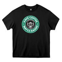 Black have coffee, watch radar new Heavy Core Tee - linhVisuals