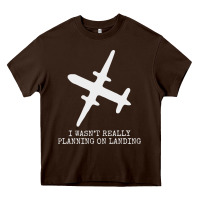 Chocolate Brown sky king Heavy Core Tee - linhVisuals