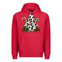 Cardinal soccer tree Christmas Premium Hoodie - RanaPortraitStore