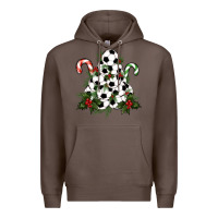 Coffee soccer tree Christmas Premium Hoodie - RanaPortraitStore