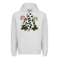 Dove Grey soccer tree Christmas Premium Hoodie - RanaPortraitStore