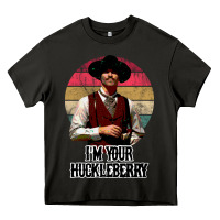 Asphalt i'm your huckleberry Heavy Core Tee - linhVisuals