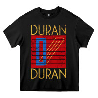 Black Dürän dürän 01 Heavy Core Tee - linhVisuals