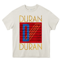 Cream Dürän dürän 01 Heavy Core Tee - linhVisuals