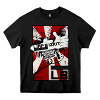 Black limp bizkit 23 Heavy Core Tee - linhVisuals