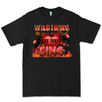 Black Valentine's Day Wild Thing You Make My Heart Sing Premium Tee - FaDigitalArtStudio