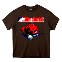 Chocolate Brown limp bizkit 35 Heavy Core Tee - linhVisuals