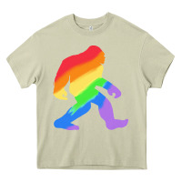 Mossy bigfoot t  shirt rainbow bigfoot t  shirt Heavy Core Tee - linhVisuals
